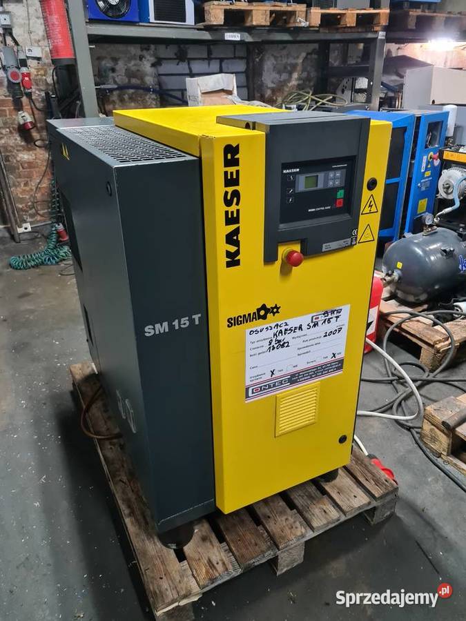 Kompresor śrubowy KAESER SM 15 T 9 Kw Zduny