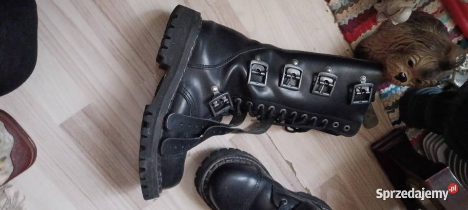 glany skórzane ROCK na wąski przegub i wąską Poznań
