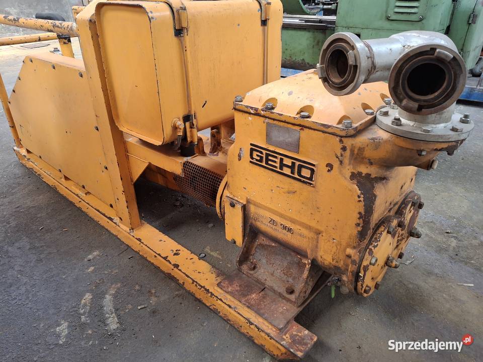 Pompa tłokowa do igłofiltrów GEHO ZD900 Radomsko