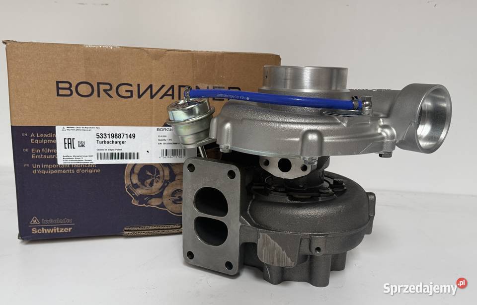 Turbosprężarka BorgWarner KKK 53319707140 Siedlce sprzedam