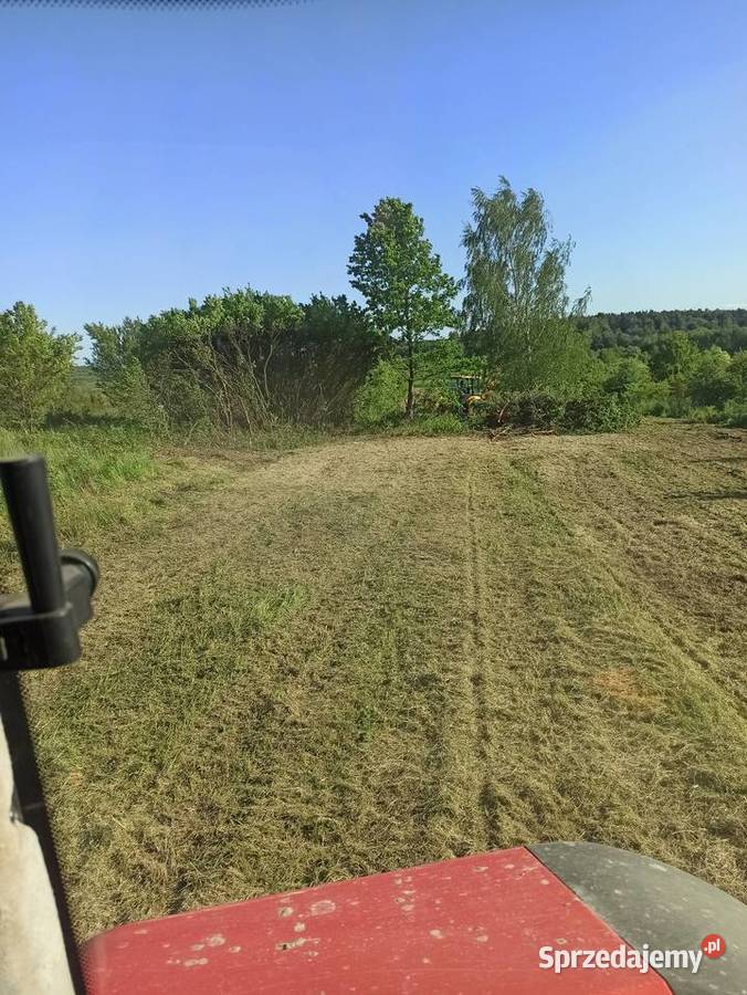 Mulczowanie wykaszanie nieużytków poplonów śląskie Rudniki
