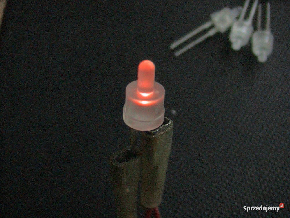 Diody do zmiany oświetlenia żółte ciepłe 2mm do Jaworzno sprzedam