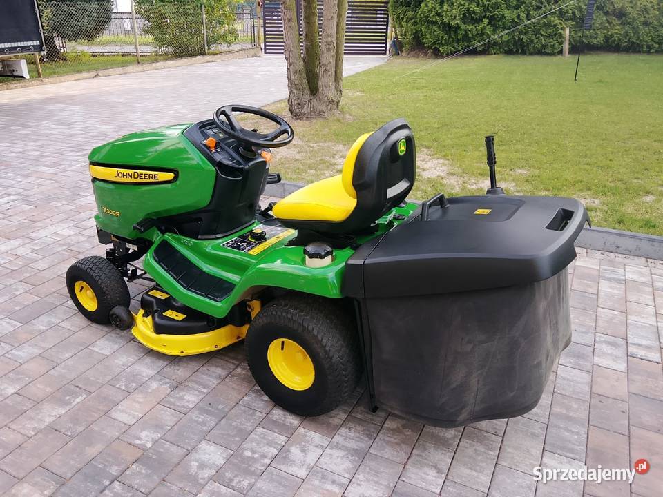 Traktorek kosiarka John Deere x300r Bogoria sprzedam