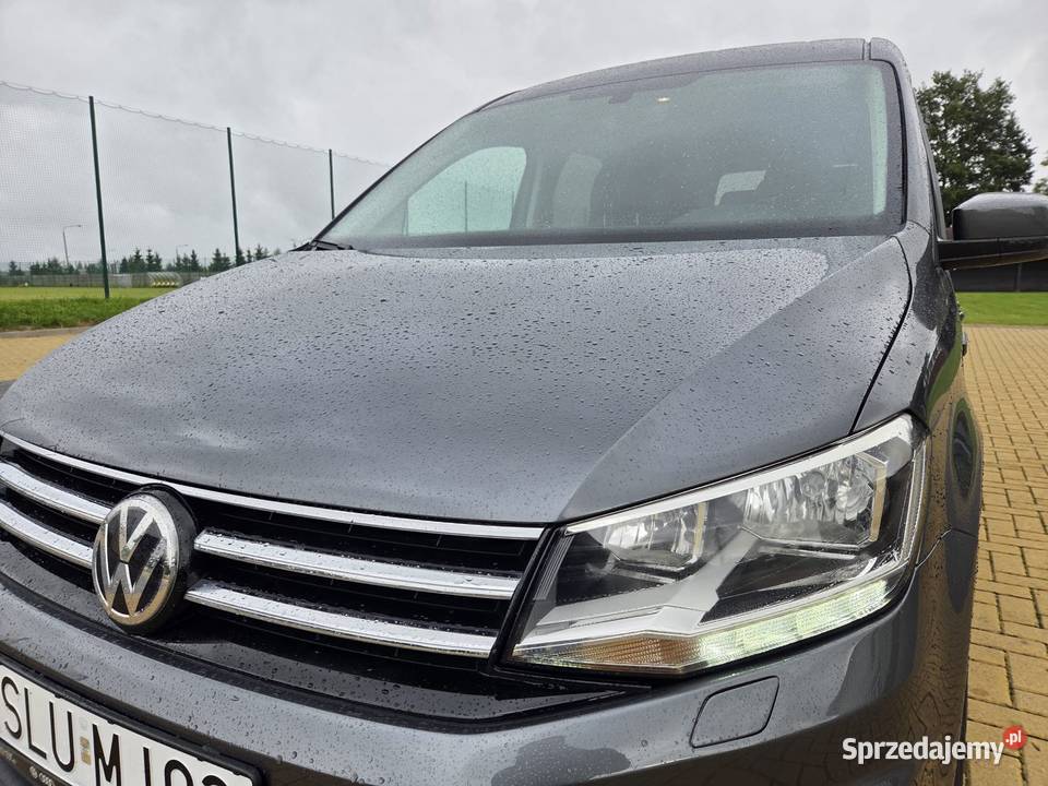 Volkswagen Caddy Maxi 20 TDI 150 2019 Szary śląskie Glinica