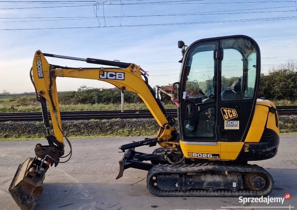 Minikoparka JCB 8026 2018 świętokrzyskie Jeziorko