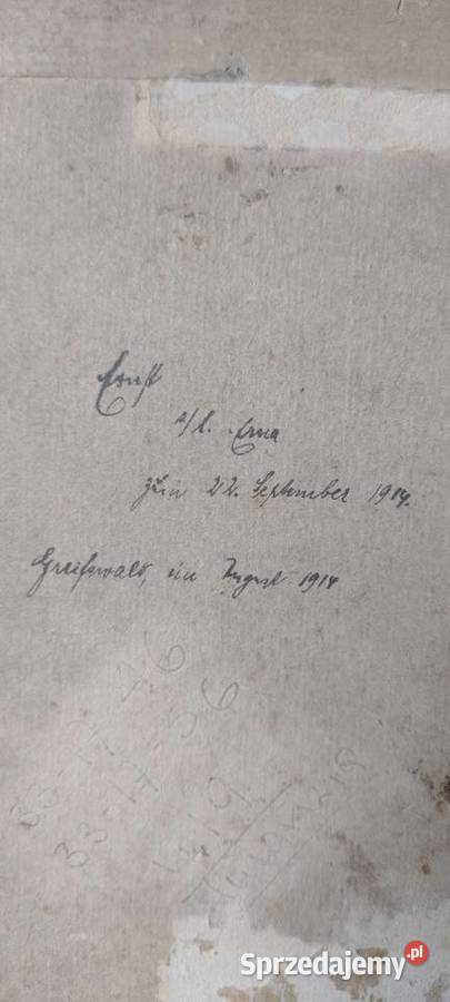 Obraz reprodukcja Jerzy Kossak 1914r mazowieckie Grodzisk Mazowiecki