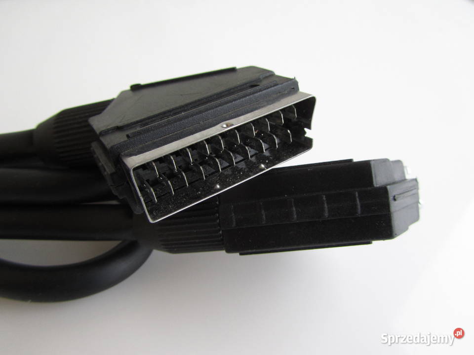 Kabel Euro Scart Euro Scart 20 Pin 14 m gruby Części i akcesoria Olecko