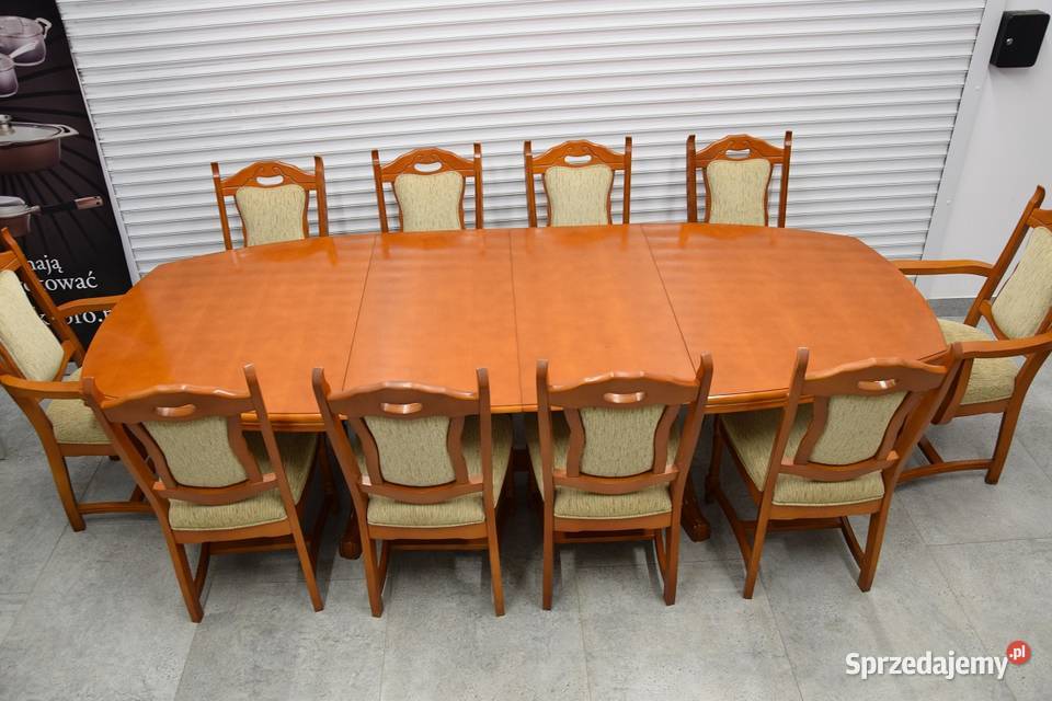 stół rozkładany i10 krzeseł warmińsko-mazurskie Olsztyn