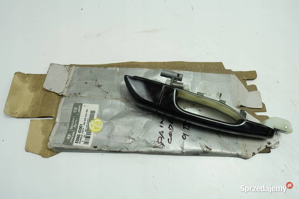 Kia Sedona II KLAMKA PRZEDNICH DRZWI prawy przód osobowe Rudka