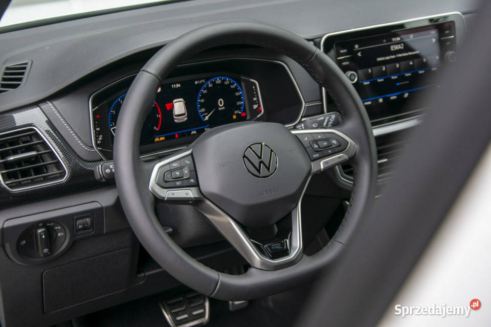 Volkswagen TCross RLine Plus 15 TSI 150 DSG elektryczne lusterka Łódź sprzedam