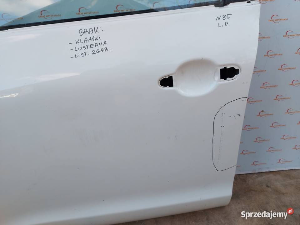 NISSAN JUKE 10r drzwi lewe przód 120 mikronów Kielce