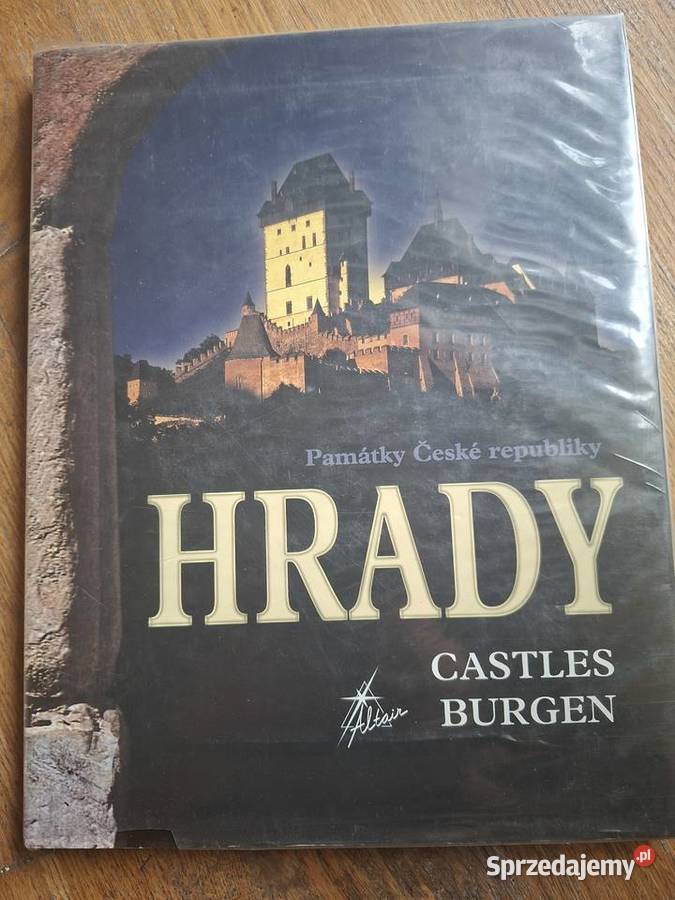 Hrady Castles Burgen Pamatky Ceske repuubliky ISBN 8090238610 Kraków sprzedam