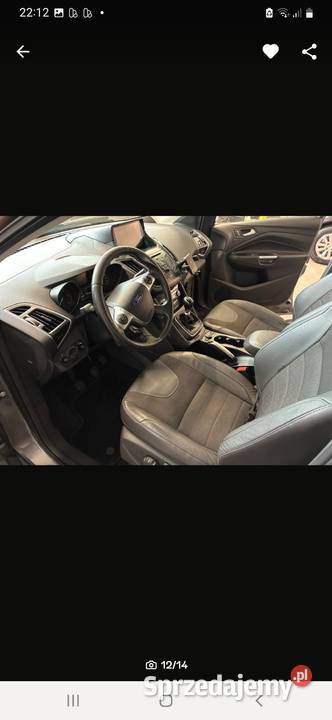 Ford Kuga 4x4 2014 r 20 TDCI 163 Skóra Navi sprowadzony