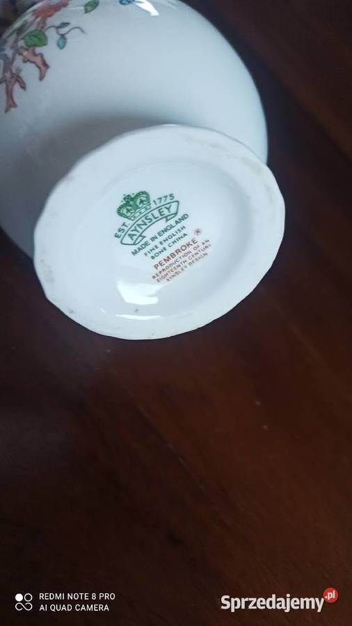 Wazon z motylkami Aynsley
Cottage Garden Made in Gdańsk