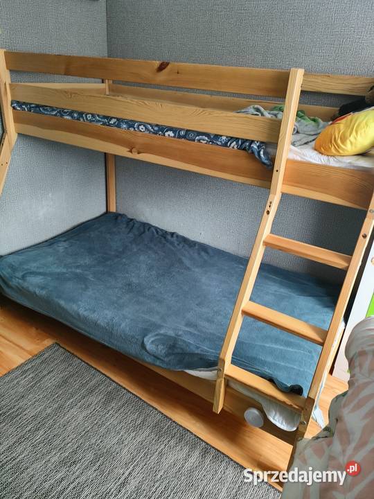 Łóżko drewniane pietrowe Olkusz