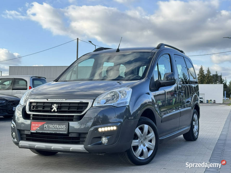Peugeot Partner 16 HDI 120 LED Nawigacja Kamera isofix Mrągowo