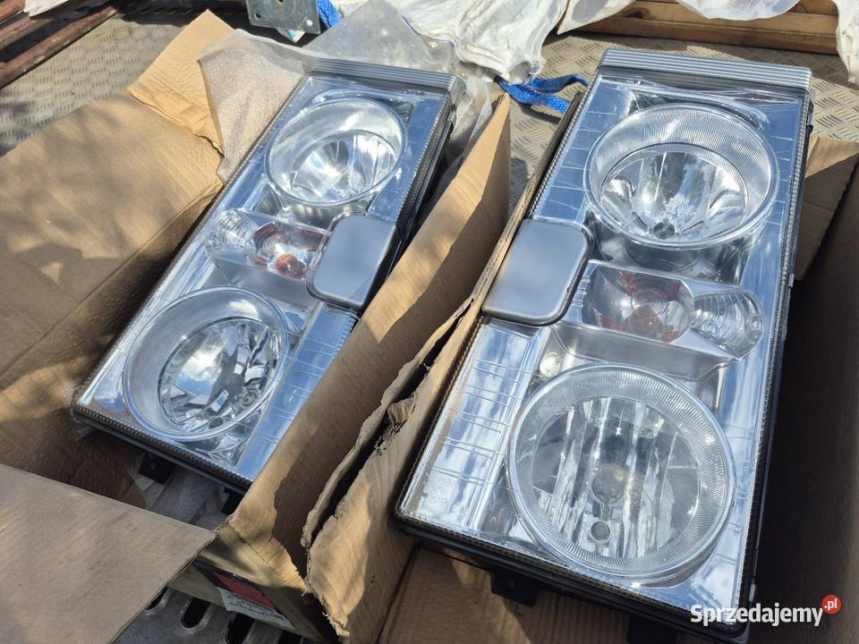 Renault Magnum reflektory komplet ciężarowe Lampy przednie Sterdyń