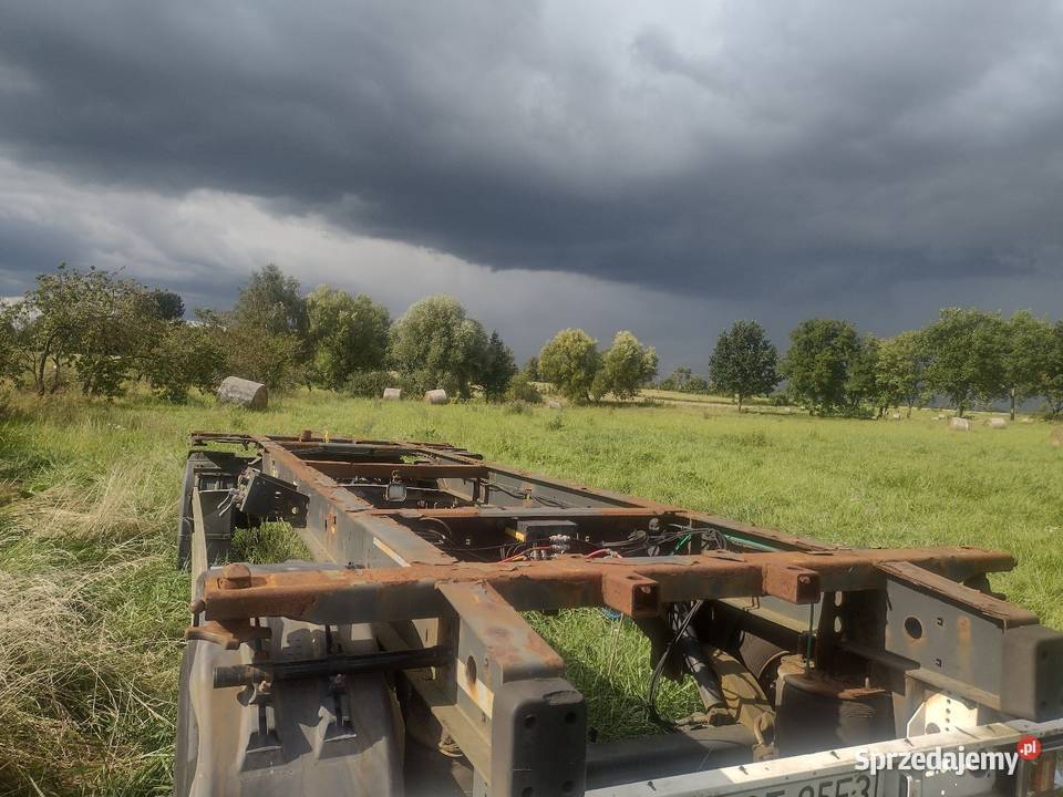 Przyczepa do przewozu kontenerów Czarnków sprzedam