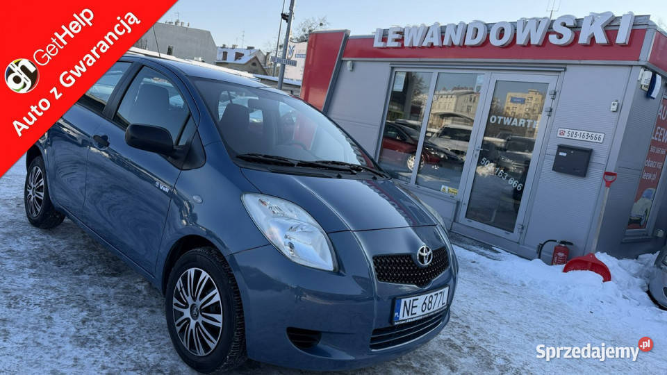 Toyota Yaris 13 Benzyna Zarejestrowany Motoryzacja Elbląg