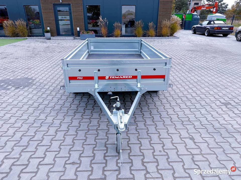 TEMARED PRO 26152 przyczepa dwuosiowa 264 x 150 Cegielsko