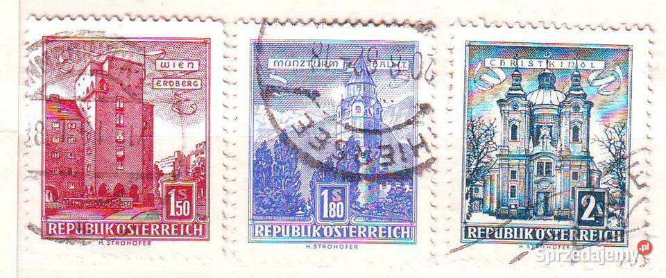 Zn Austria Mi 1047 9 kas 1958 Gliwice