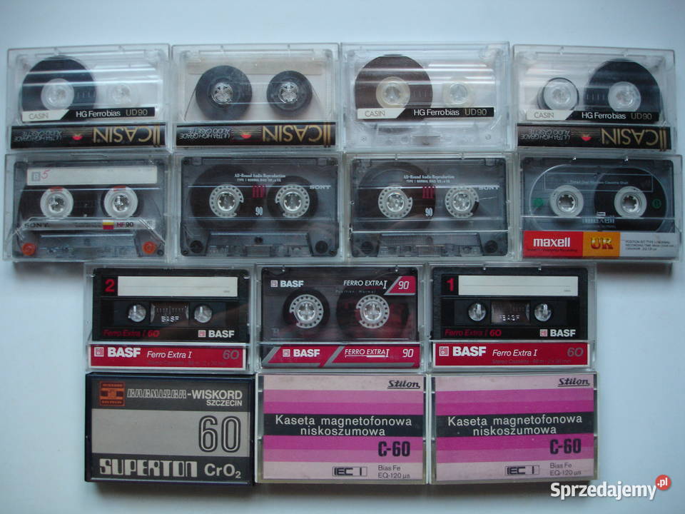 KASETY magnetofonowe różne używane kaseta Zielona Góra