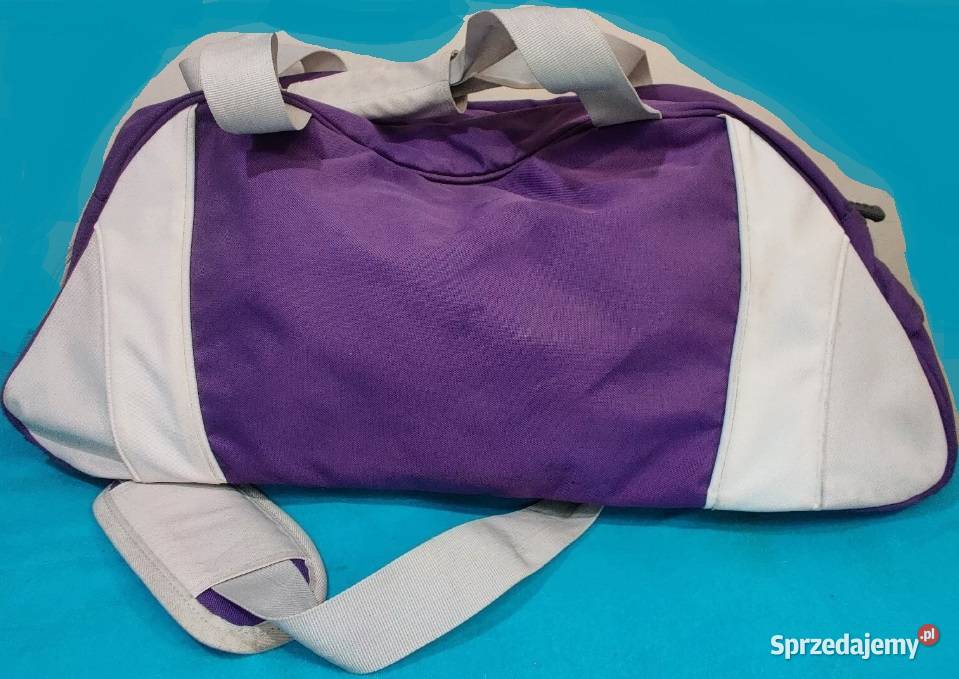 Torba podróżna Jeep Fioletowo biała Sportowa Uniseks Lublin
