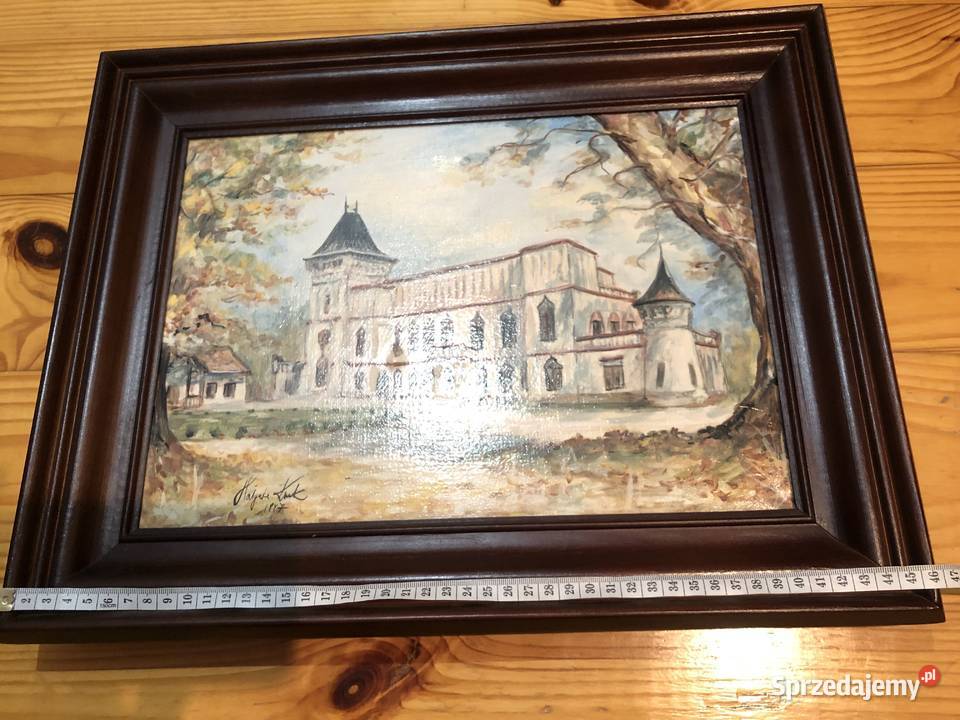 Obraz olejny Zamek w Przecławiu Krosno