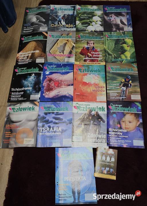Gazetki pierwsze człowiek 17 numerów Kraków