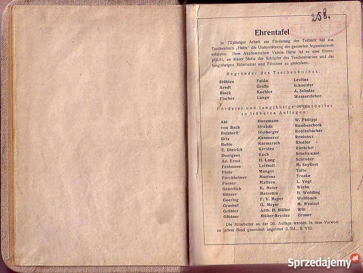9556 PORADNIK MECHANIKA NIEMIECKU 1931 Czyrna