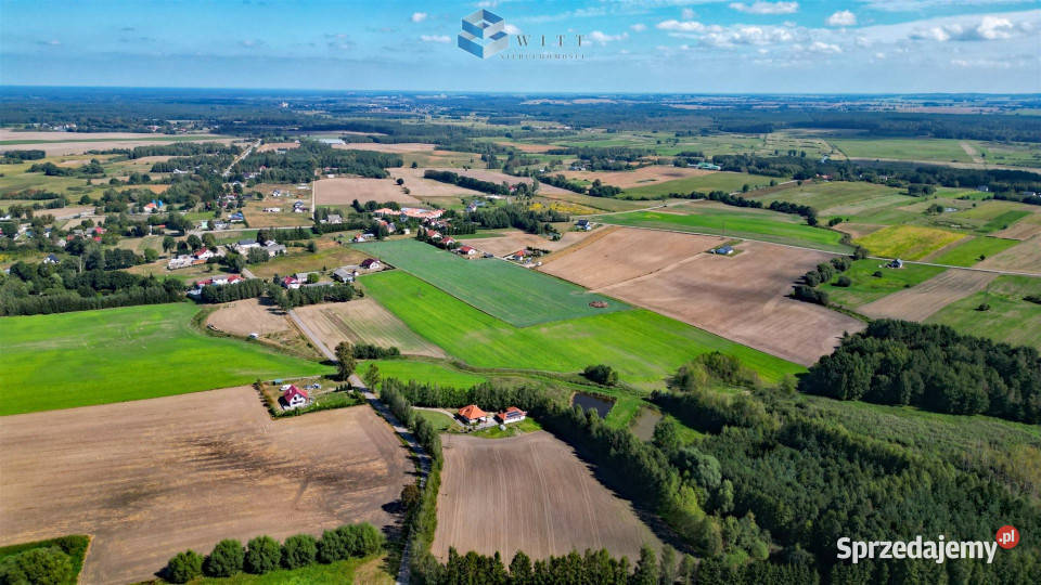 Grunt sprzedam Franciszkowo 1337m2 warmińsko-mazurskie