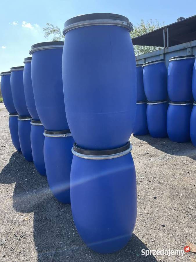 Beczki plastikowe 120L kompletne szczelne nowe Końskie