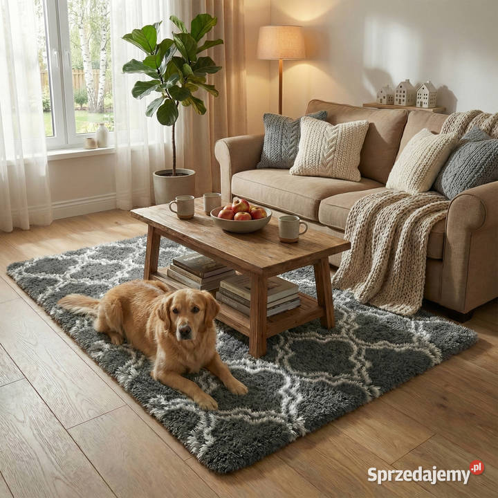 Dywan do salonu shaggy DECOR antypoślizgowy Opole