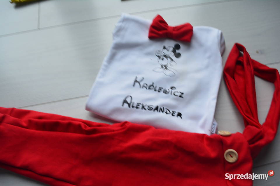 Komplet na pierwsze urodziny roczek chłopiec Waćmierz