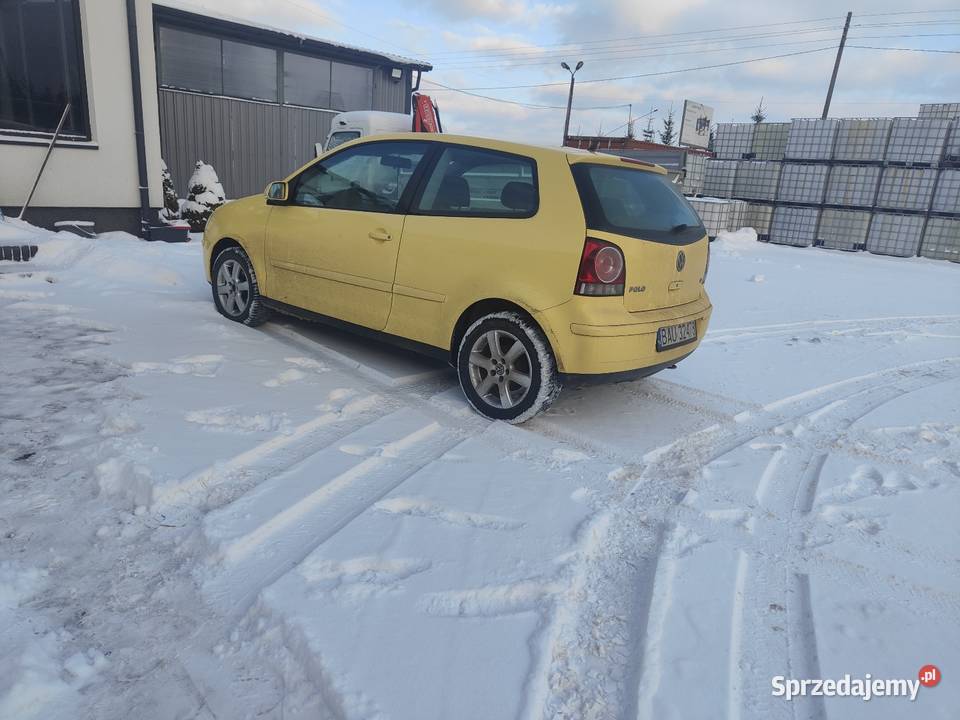 VW Polo 9N2 14 16v żółty Wysokie Mazowieckie