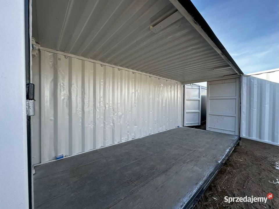 KONTENER MORSKI 20 DV OPEN SIDE OTWIERANY BOK Wrocław sprzedam
