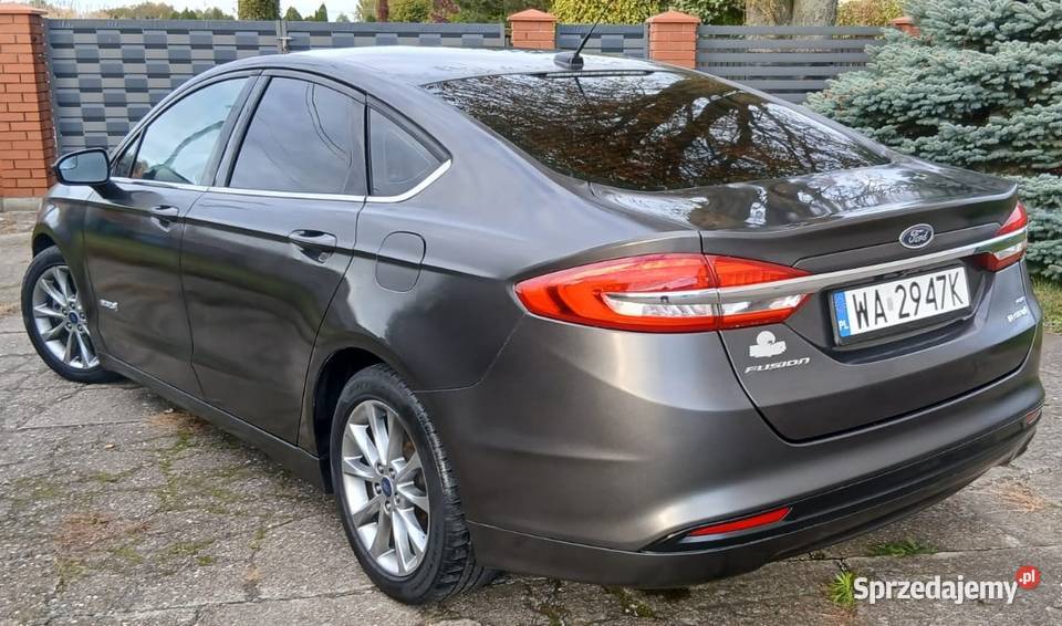 Ford Fusion 20 HYBRYDA 2017 zimowe opony nieuszkodzony mazowieckie Warszawa