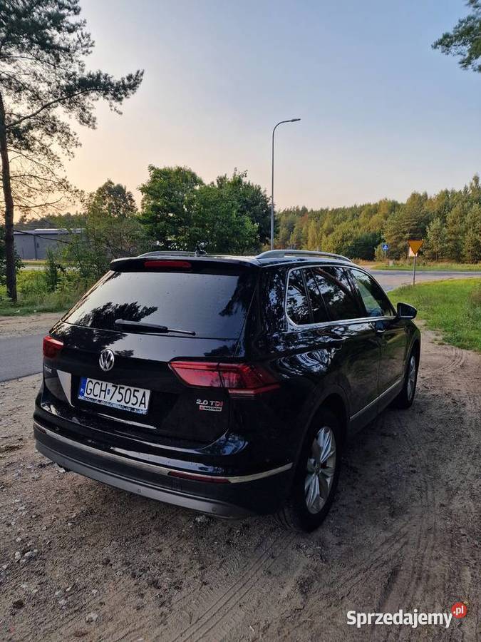 Tiguan 2017r 20 tdi 190 4x4 dsg highline zamiana