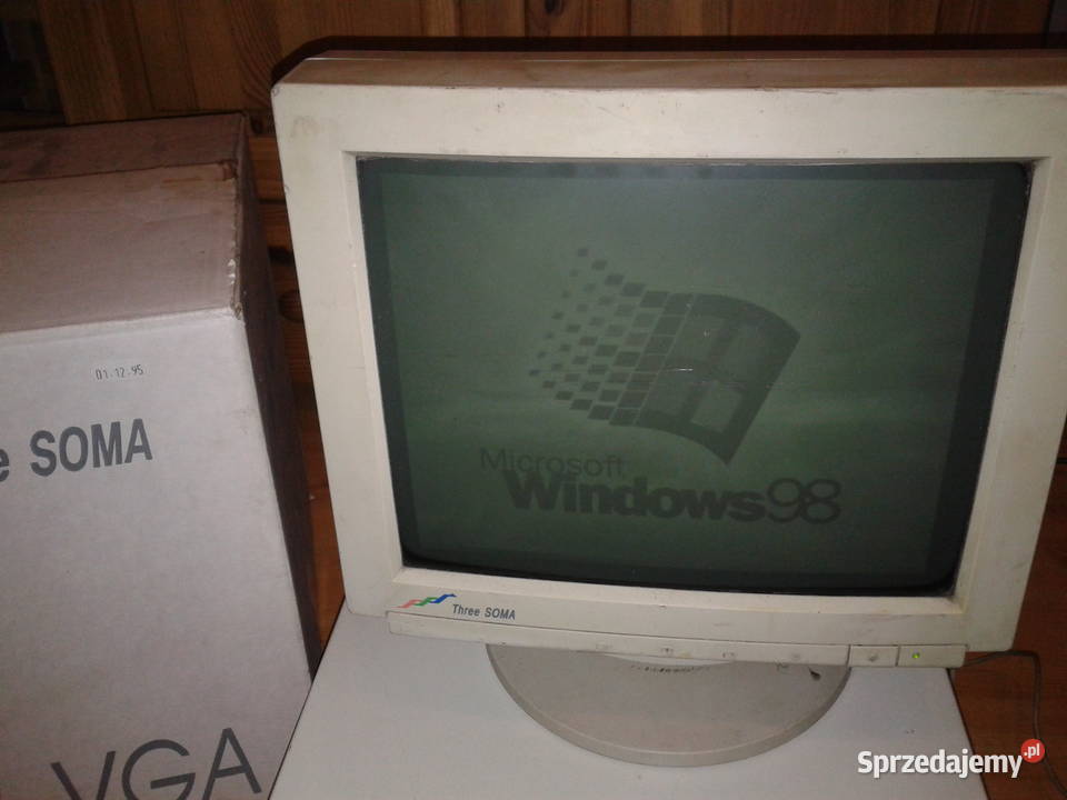 Monitor monochromatyczny Three soma Gorzyce
