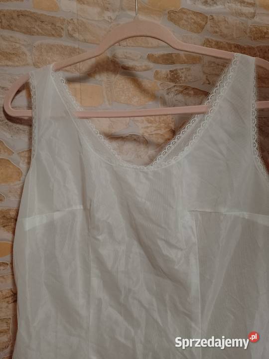 4244 XLXXL Biała halka pod sukienkę z Londynu Kraków