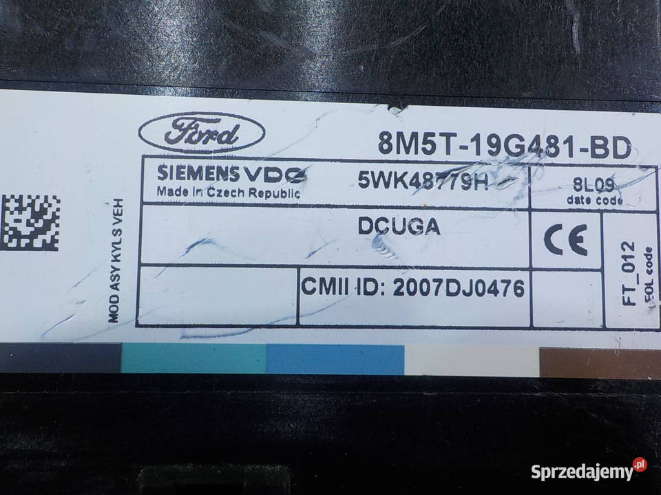 KUGA MK1 I 20 TDCI 08r modul sterownik komfortu osobowe Suków