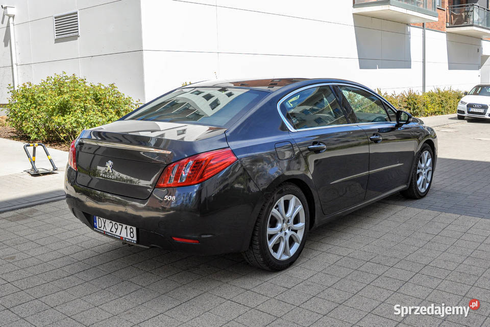 Peugeot 508 20HDI 163 Automat Skóry Bezwypadkowy Rok produkcji 2013 Wrocław