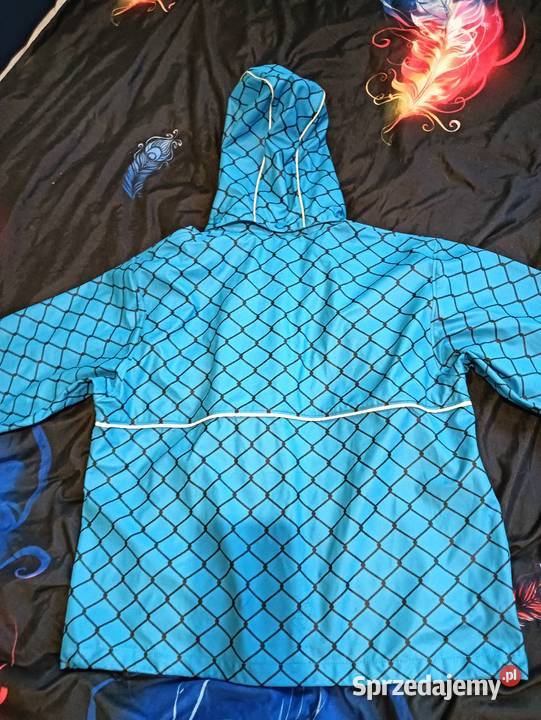 Kurtka dziecięca 140 niebieski