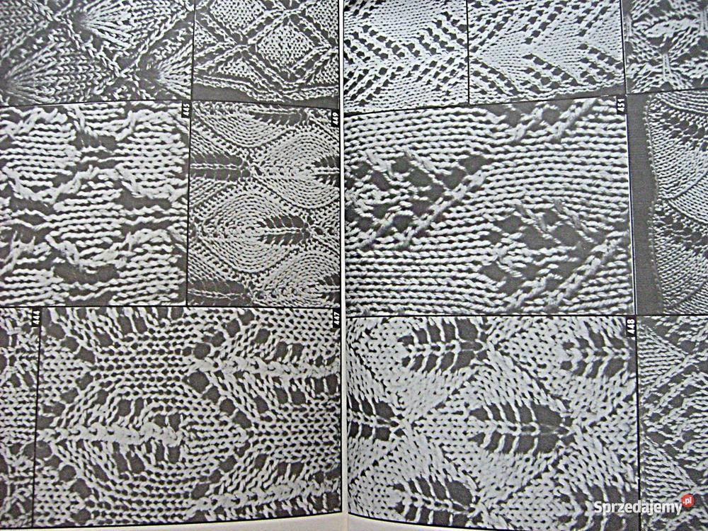 Album splotów na drutach Irena Szymańska wielkopolskie