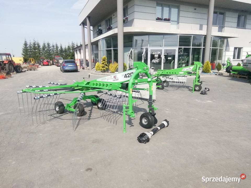 Zgrabiarka INTERTECH 35m 42m tandem WOM Miechów