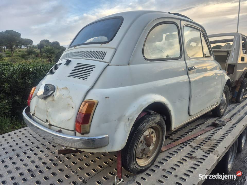 Fiat 500 z małym licznikiem 1967 50000km 500