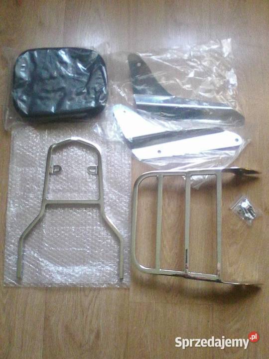 honda shadow 600 oparcie blacha oprcia wydech Fabianki