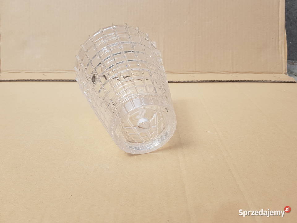 Klosz do lampy STOŻEK przezroczyty E27 E14 G9 G4 Abażury i klosze Warszawa