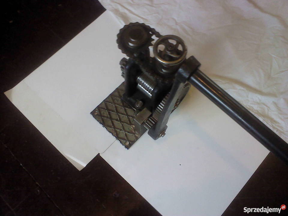 Walcarka jubilerska ręczna Biznes i Przemysł