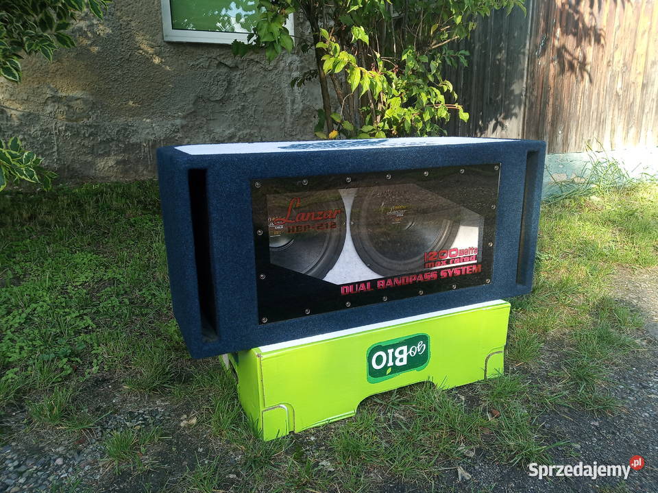 Tuba Subwoofer Skrzynia Basowa LANZAR 600RMS
